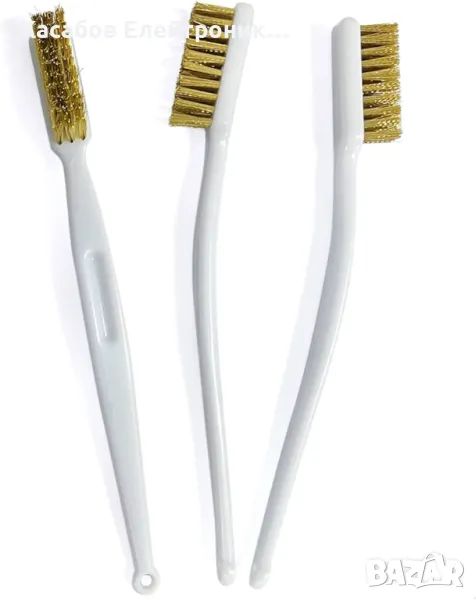 Малка телена четка за почистване на дюзи на 3D принтер, снимка 1