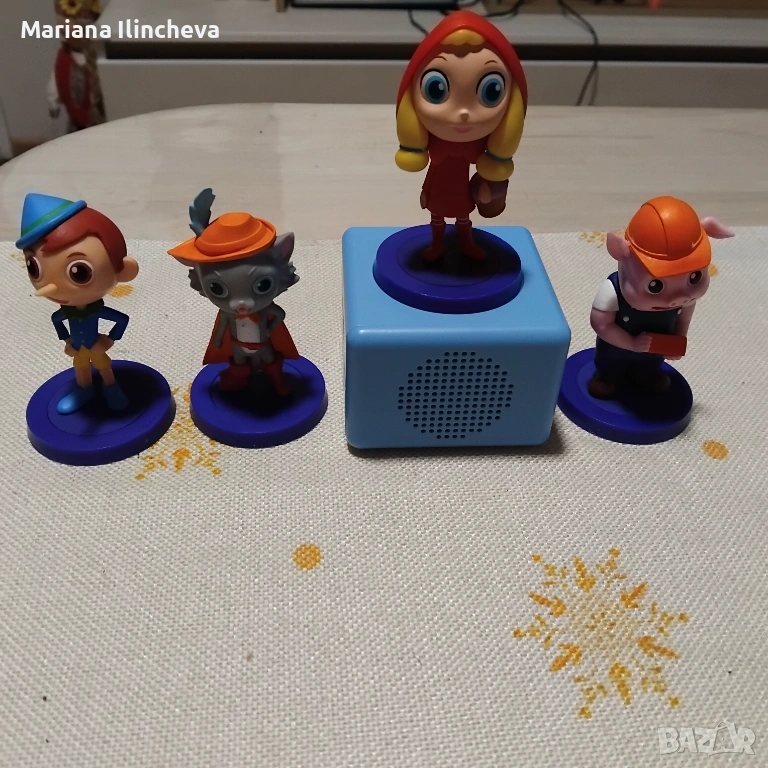 4 аудио книжки + колонка, снимка 1