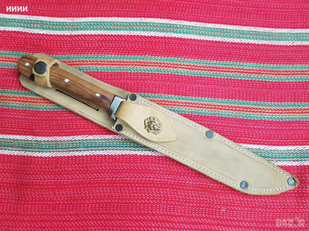 Ловен нож с кания , снимка 1