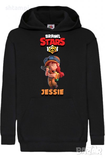 Детски Суитчър/Суитшърт Jessie 3,Brawl Stars,Игра,Подарък,Изненада,Забавление,Рожден Ден, снимка 1