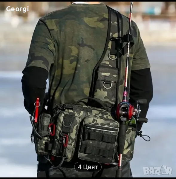 последна спининг чанта за риболов ., снимка 1