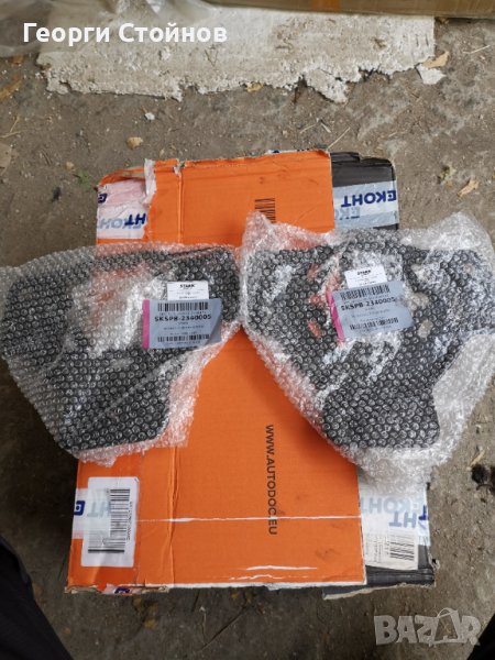 Предпазни пластини за предни спирачни дискове на ОпелЗафира А и Астра Г-чисто нови, снимка 1