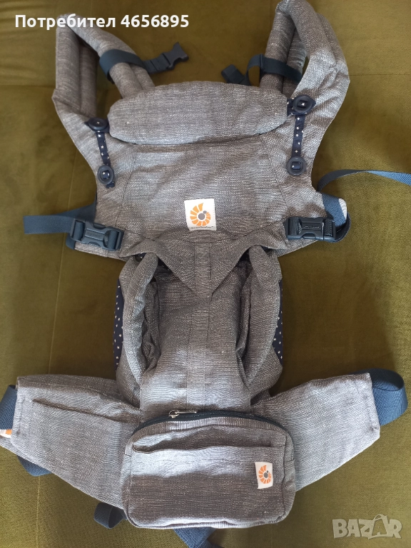 Ергономично кенгуру за бебе, новоа, снимка 1