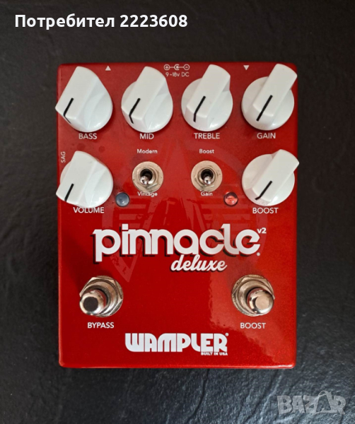 Wampler Pinnacle Deluxe V2, снимка 1