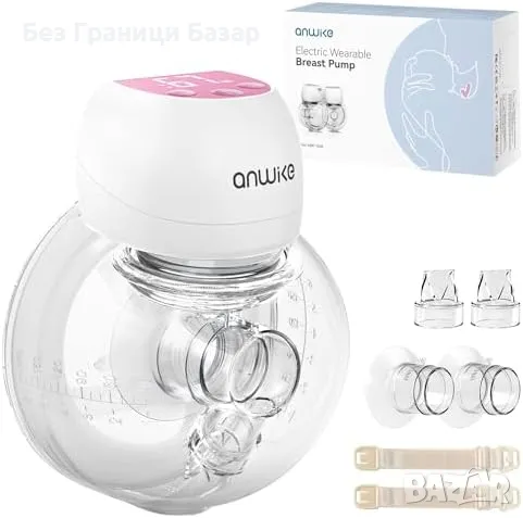 Нова Лека електрически помпа за кърма с LED дисплей, 3 режима, 9 нива, снимка 1