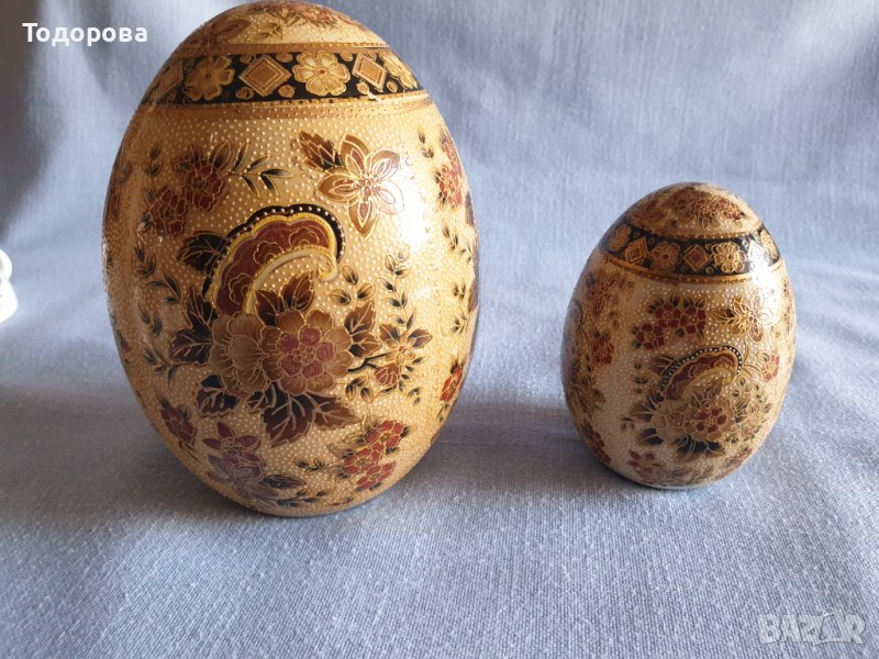 Порцеланови яйца-2 броя, снимка 1