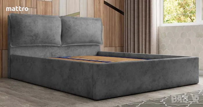 (-40%) Спалня Omega с подматрачна рамка с БЕЗПЛАТНА ДОСТАВКА в цялата страна!, снимка 1