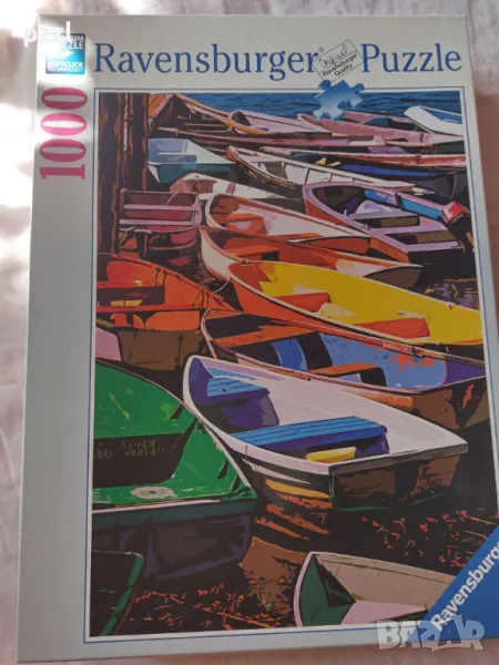 [неналичен]  Пъзел "Botes de Maine" Ravensburger 1000 части, снимка 1