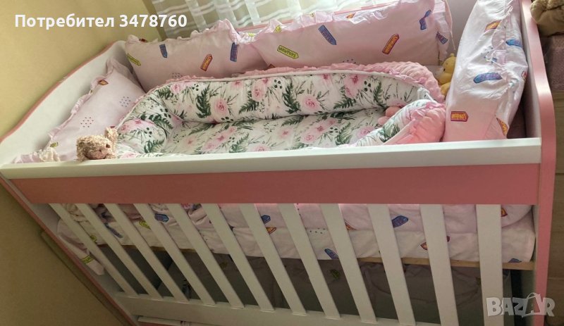Продавам бебешко легло, снимка 1