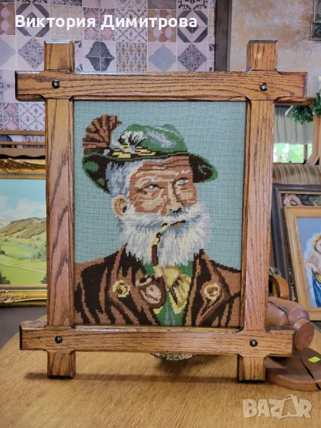 Гоблен "Старият ловец", снимка 1