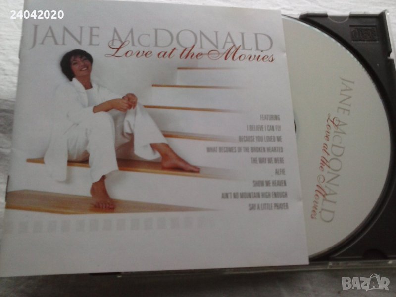 Jane McDonald – Love At The Movies оригинален диск, снимка 1