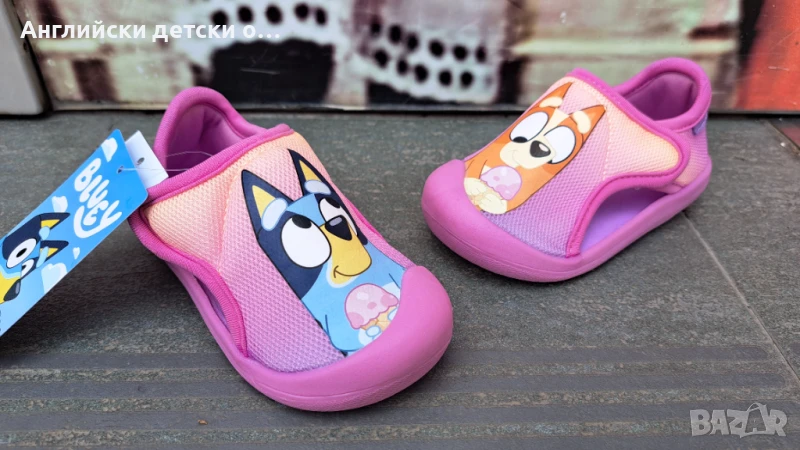 Английски детски кецки с Bluey-George, снимка 1
