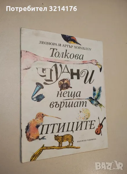 Толкова чудни неща вършат птиците - Леонора и Артър Хорнблоу, снимка 1