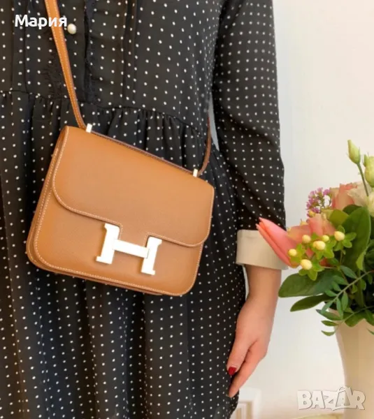 Нова чанта “Констанце/Constance” Хермес/Hermes от естествена кожа , снимка 1
