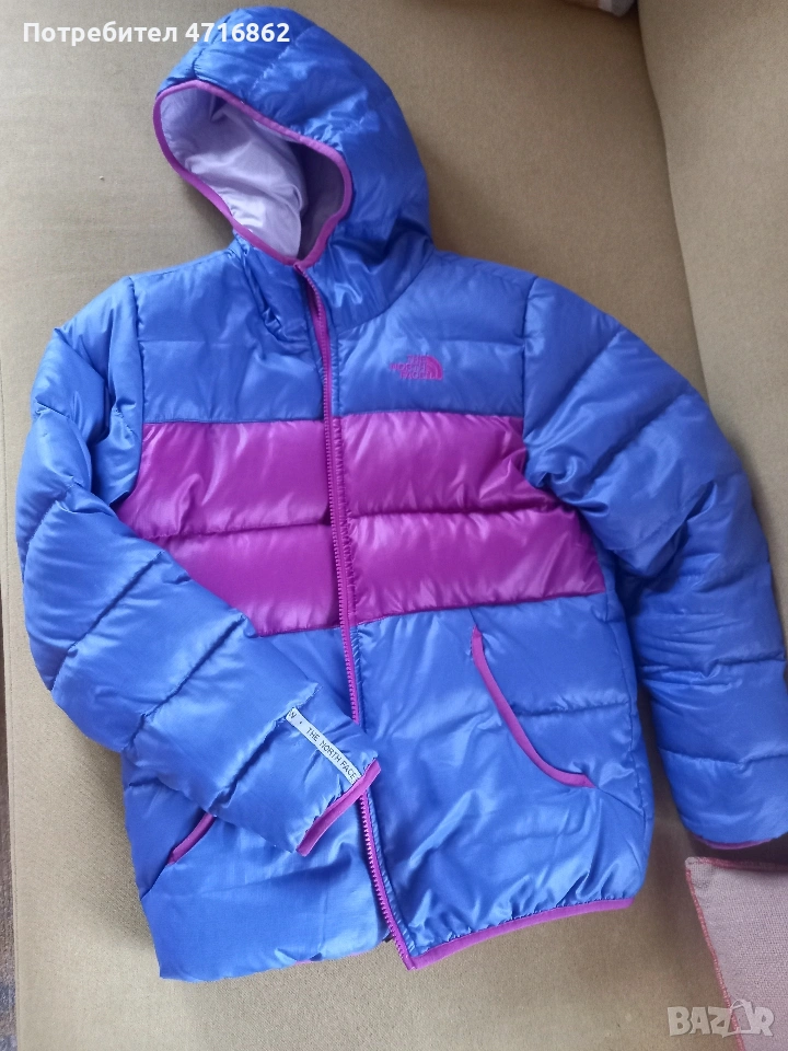 Дамска ДВУЛИЦЕВА пухенка The north face, снимка 1