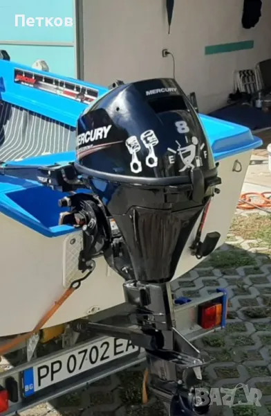 Извънбордов мотор Mercury 8 коня, снимка 1