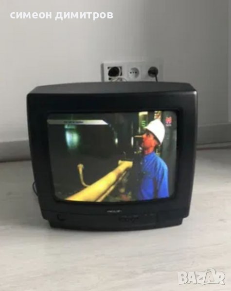 Телевизор Филипс 14"кристална картина с дистанционно, снимка 1