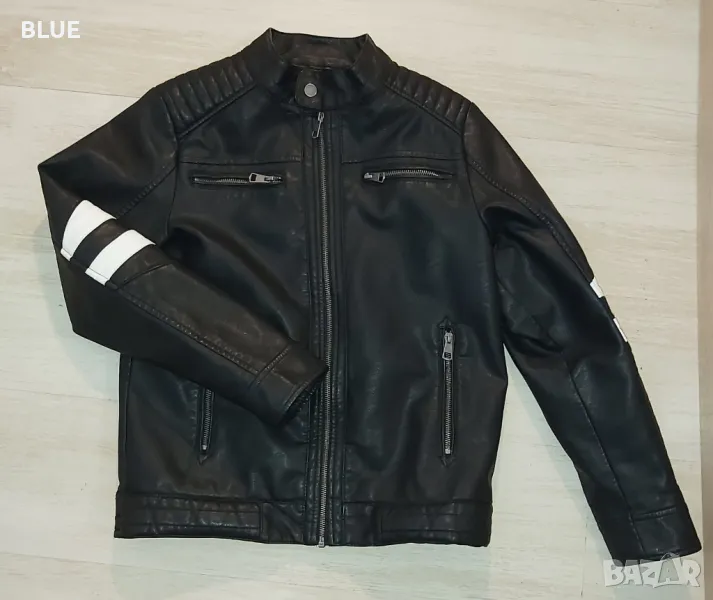 Кожено яке 12-13 год, снимка 1