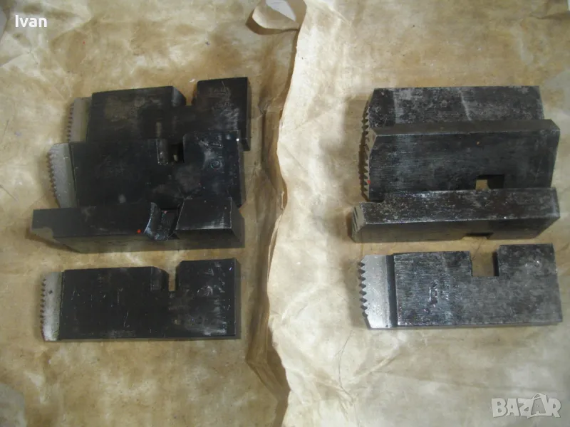 PROKOM Резбонарезни Ножове за водопроводна полска плашка винтонарезка винторез направа резби тръби, снимка 1