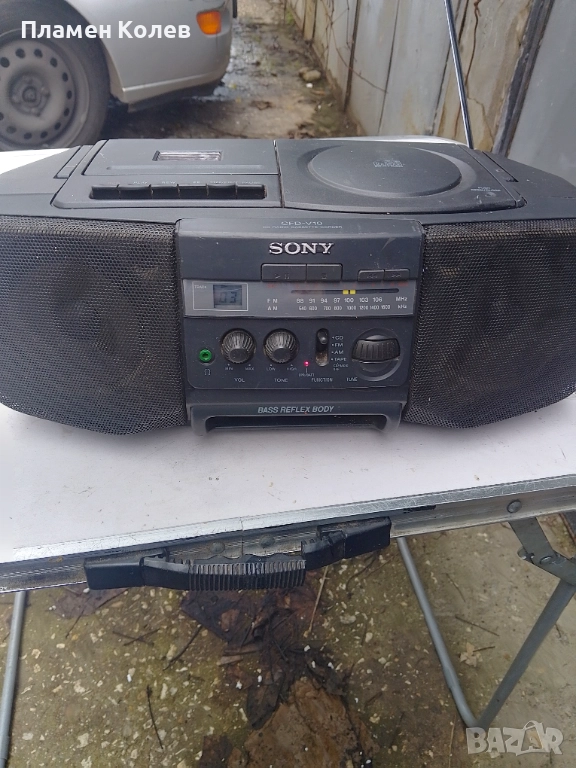 Sony радио cd касетофон, снимка 1