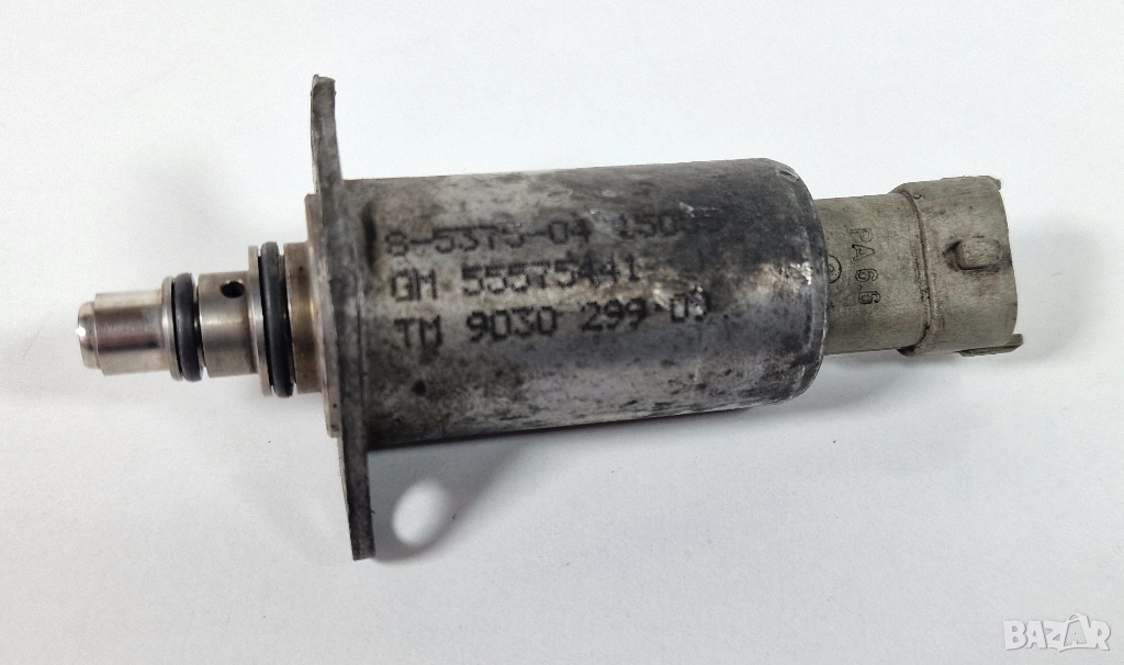 Регулатор Налягане Гориво Датчик Рейка Opel Vectra C Signum 2.2 Direct Опел Вектра Сигнум 55575441, снимка 1