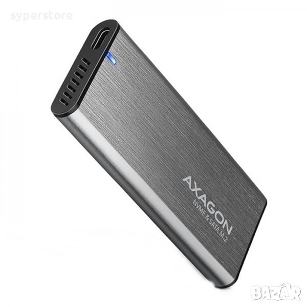 Кутия за външен хард  диск  USB 3.2  Sata/NVMe AXAGON EEM2-SG2, SS300613, снимка 1