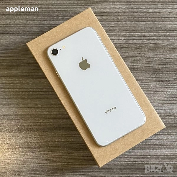 Apple iPhone 8 64Gb SILVER Фабрично отключен, снимка 1