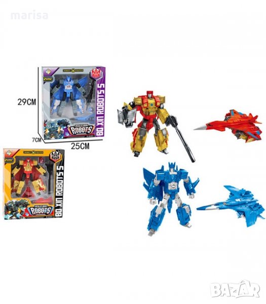 Трансформер Робот Изтребител, 2 вида 19015, снимка 1