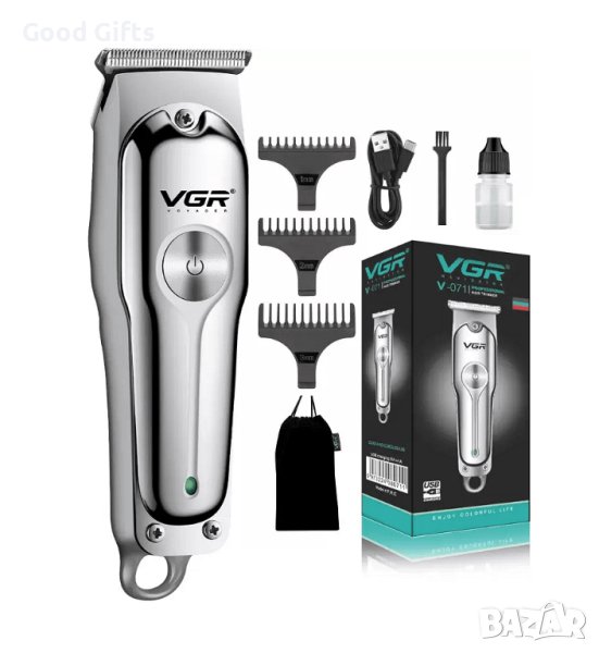ПРОФЕСИОНАЛНА МАШИНКА ЗА ПОДСТРИГВАНЕ VGR V-071, снимка 1