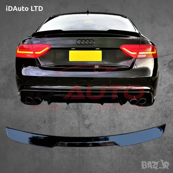 Спойлер лип за багажник Audi A5 Sportback - тунинг добавка, ауди а5, снимка 1