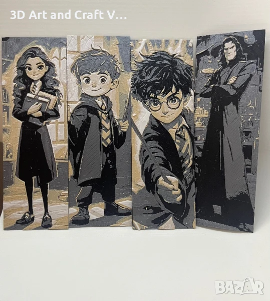 🪄 Релефни книгоразделители “Хари Потър” , снимка 1