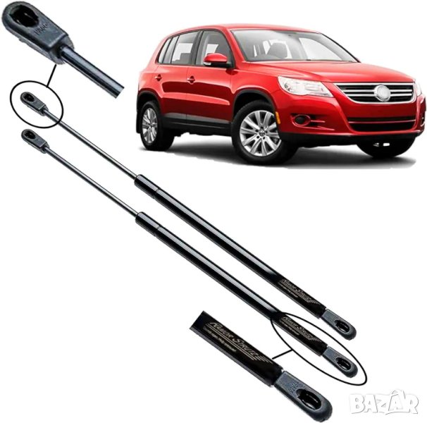 НОВИ Газови амортисьори Ramor Strutz 2 за багажника, съвместими с VW Tiguan 2007-2015. , снимка 1