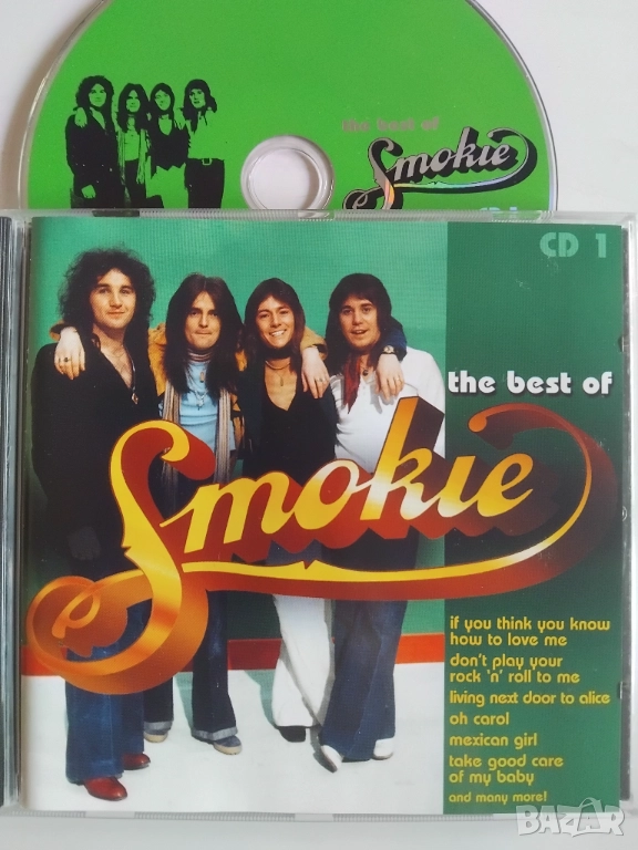 Smokie - The Best - оригинален диск музика, снимка 1