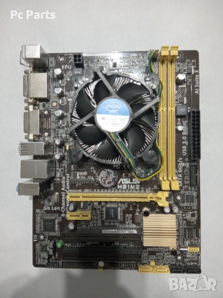 Asus H81M2 + Intel Core I3-4360 и охлаждане, снимка 1