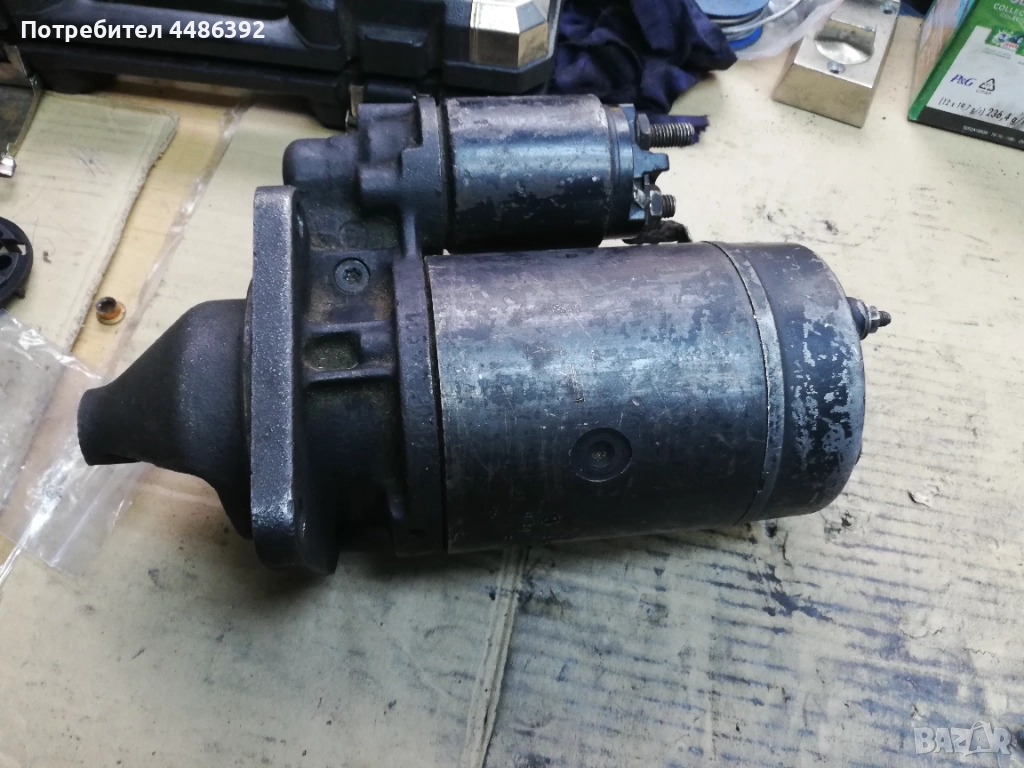 Стартер BOSH -за ИВЕКО  0 001 362 102 -12V, снимка 1