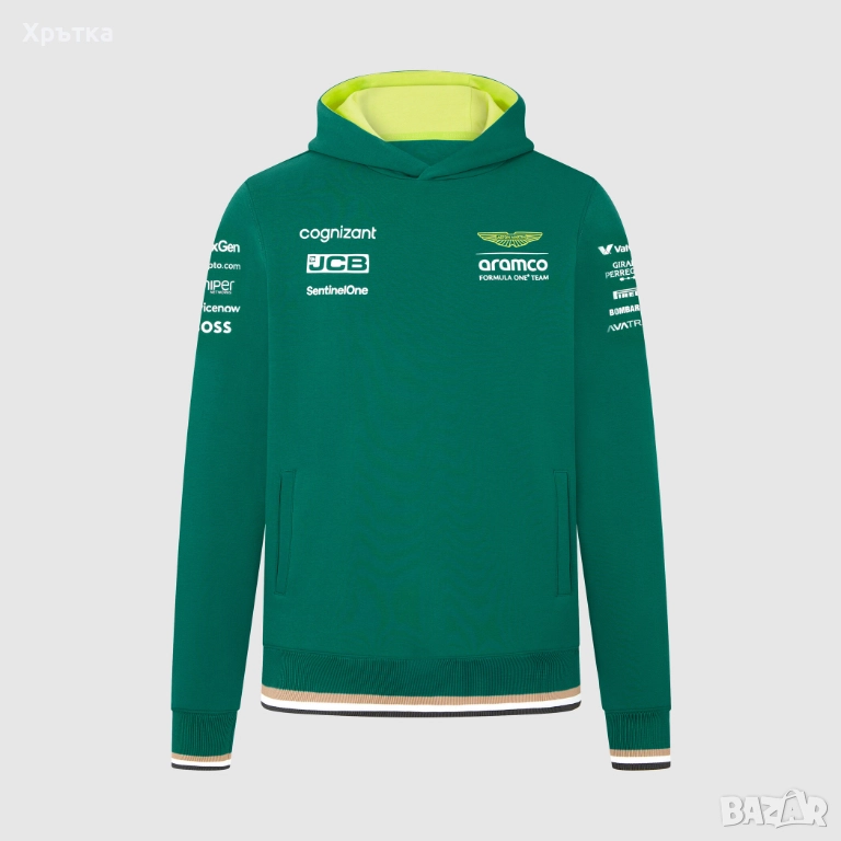 Aston Martin x Hugo Boss F1 Team - Оригинален мъжки суитшърт р-р 2XL, снимка 1