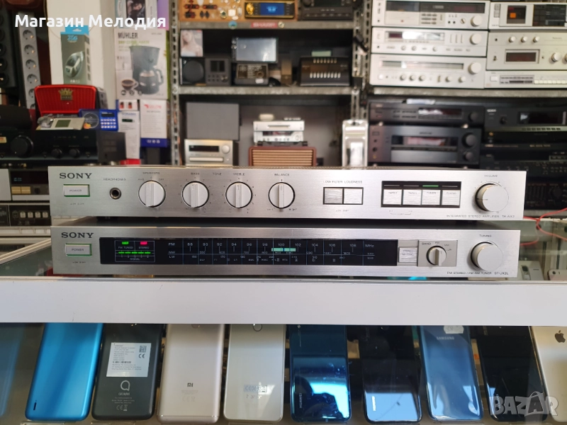  Усилвател SONY TA-AX2 + Тунер SONY ST-JX2L В отлично техническо и визуално състояние., снимка 1