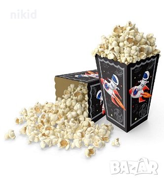 Космос Космонавт Астронавт Парти кутия за дребни лакомства пуканки и др, снимка 1