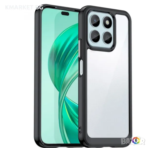 Honor X8b 4G Силиконов Калъф Transparent TPU и Протектор, снимка 1