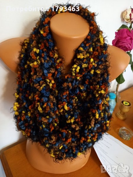 Ръчно плетен дамски шал, снимка 1