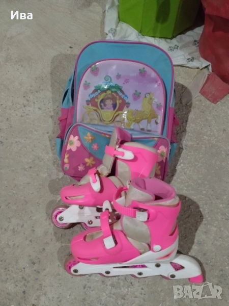 Ролери с каска, снимка 1