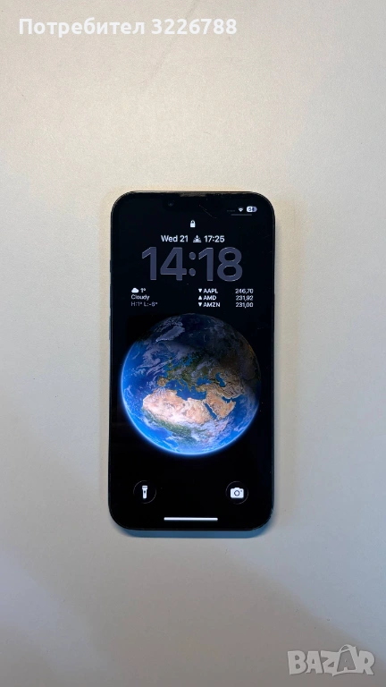 Apple iPhone 13 – отлично работещ, 80% батерия + 3 калъфа, снимка 1