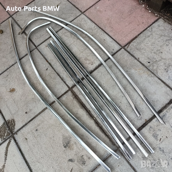 Хром лайсни врати BMW E60 E61 Хромирани лайсни странични врати БМВ Е60 Е61, снимка 1