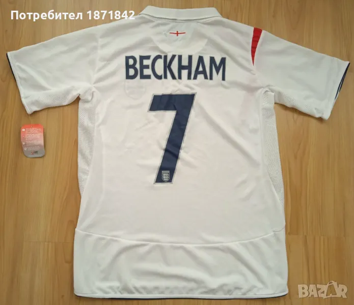 Футболна тениска на Англия / Бекъм 7, снимка 1