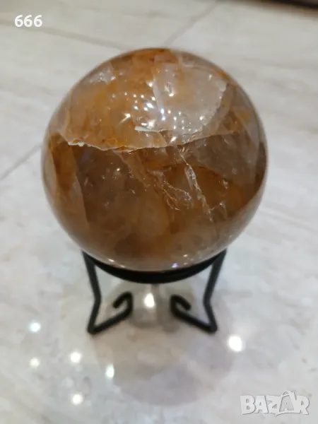 Сфера Хематоиден Кварц.., снимка 1
