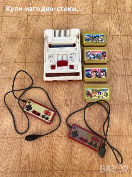 Ретро телевизионна игра с 4бр дискети, снимка 1