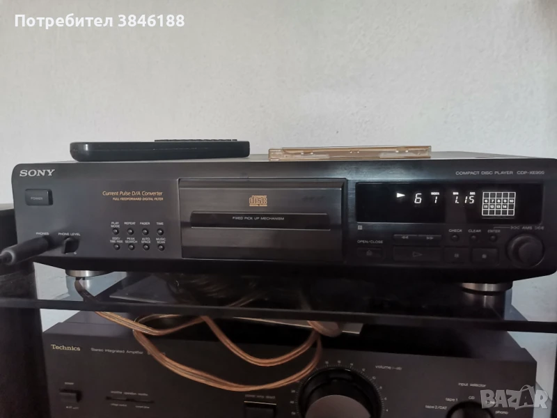 Sony CDP-XE 900 CD Player with Remote, снимка 1