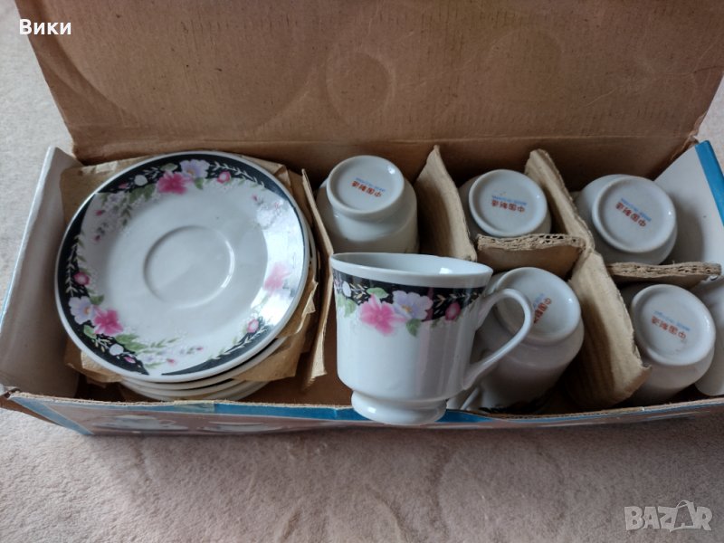 Порцелан , сервиз за кафе Китай , снимка 1
