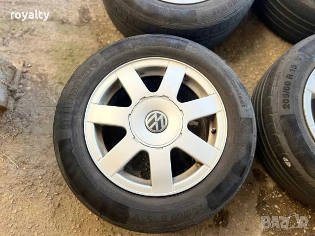 5х112 15 Джанти VW Golf Passat Caddy Touran 5x112 Фолксваген Голф Кади Тоуран, снимка 4 - Аксесоари и консумативи - 51732207