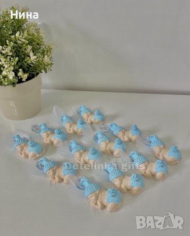 Подаръци за гости спящо бебе, снимка 3 - Подаръци за кръщене - 34813552